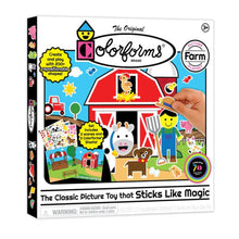 Load image into Gallery viewer, Colorforms, Colorforms farm, reusable stickers