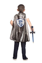 Load image into Gallery viewer, Knight cape and sword, make believe, dress up, Halloween Costume