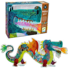 Load image into Gallery viewer, Leon the Dragon Puzzle, Dragon Puzzle, Kids Puzzle