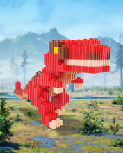 Load image into Gallery viewer, Pix Brix Dinosaurs - Tyrannosaurus Rex