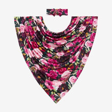 Load image into Gallery viewer, Posh Peanut Swaddle + Headwrap - Zelda - Floral