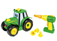 Load image into Gallery viewer, Build a Johnny Tractor, Build a John Deere Tractor, Green Tractor, John Deere toy
