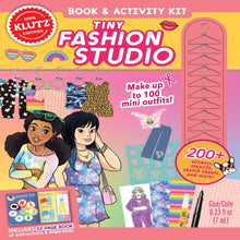 Load image into Gallery viewer, Klutz Tiny Fashion Studio, Fashion Craft, Fashion Studio Craft, 
