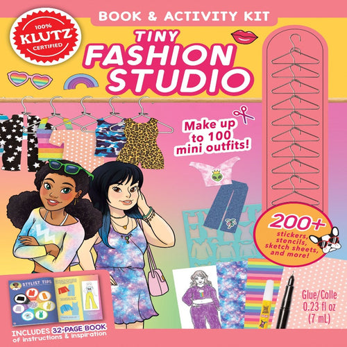 Klutz Tiny Fashion Studio, Fashion Craft, Fashion Studio Craft, 