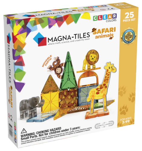 Magna-tiles Safari Animals, Magna-tiles, STEM Toy, STEAM Toy, Animals, Safari Animals