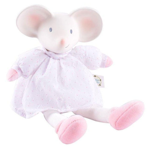 Meija the mouse plush doll, baby doll, baby toys, baby teether