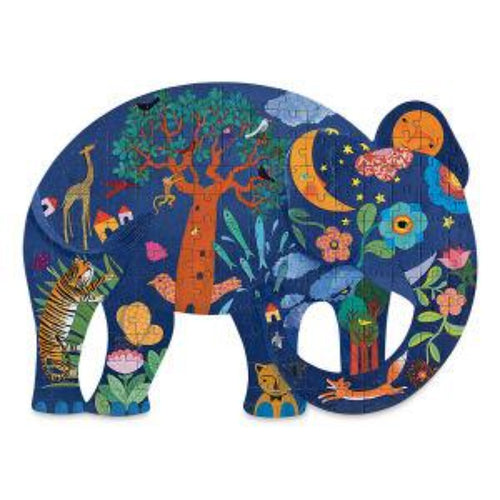 Puzz Art Elephant Puzzle, Elephant Shaped Puzzle, Elephant Puzzle